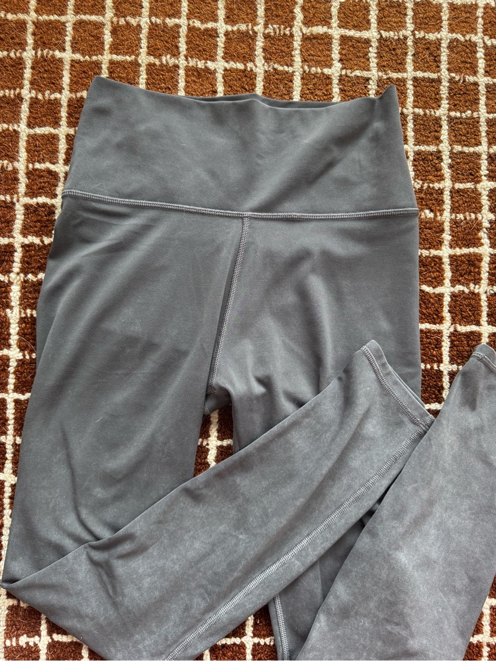 Vuori High Waist Leggings Gray S - Picture 2 of 5